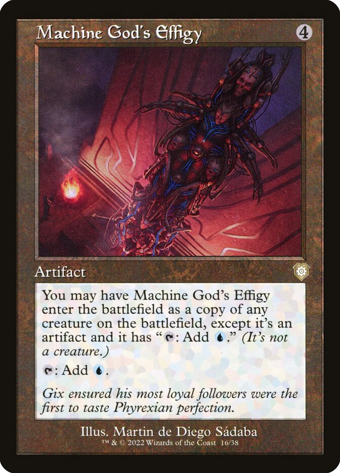 Machine God's Effigy (16) - The Brothers' War Commander (BRC)