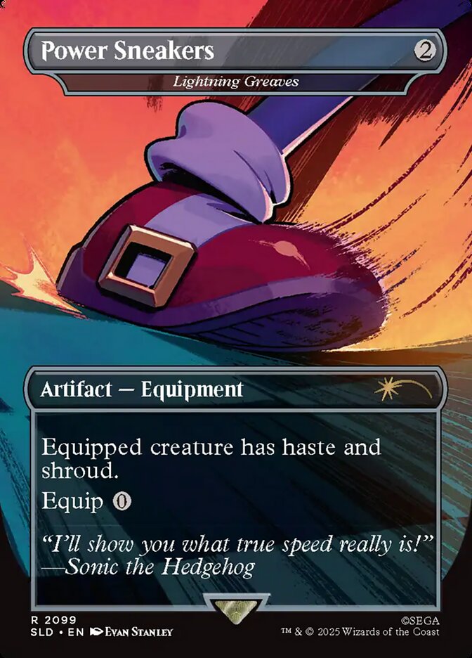 Power Sneakers - Lightning Greaves (2099) - Secret Lair Drop (SLD)