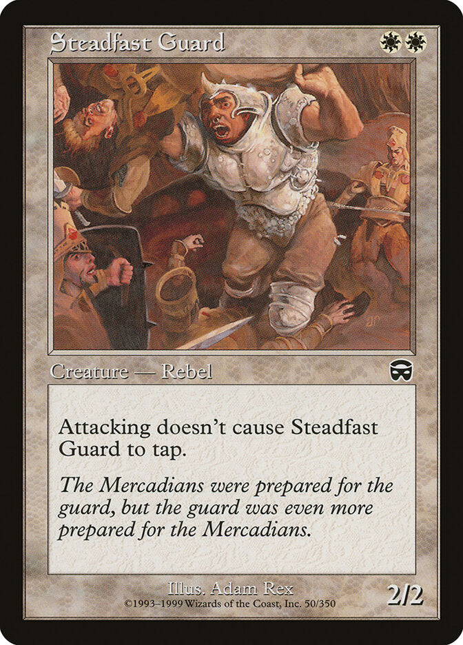 Steadfast Guard (50) - Mercadian Masques (MMQ)
