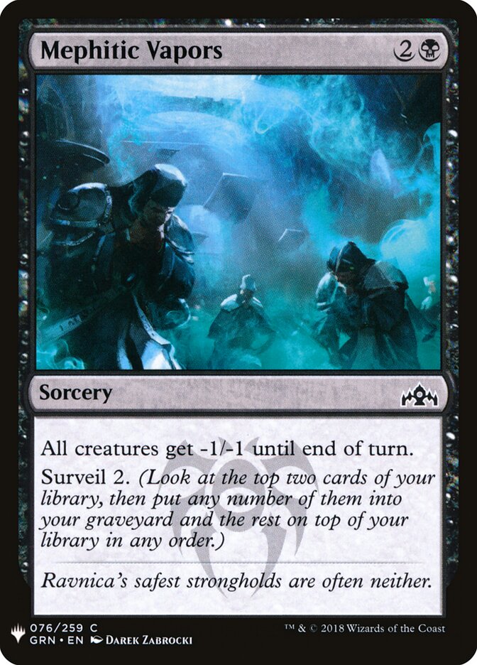 Mephitic Vapors (GRN-76) - The List (PLST)