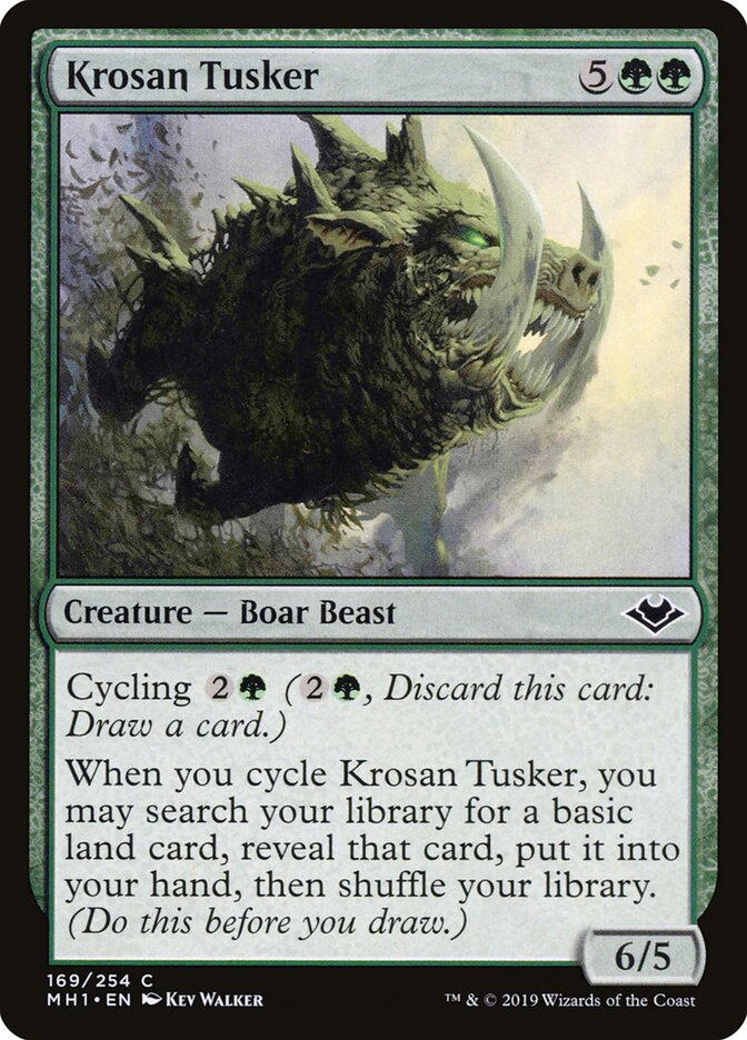 Krosan Tusker (169) - Modern Horizons (MH1)