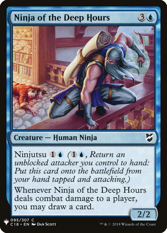 Ninja of the Deep Hours (C18-95) - The List (PLST)