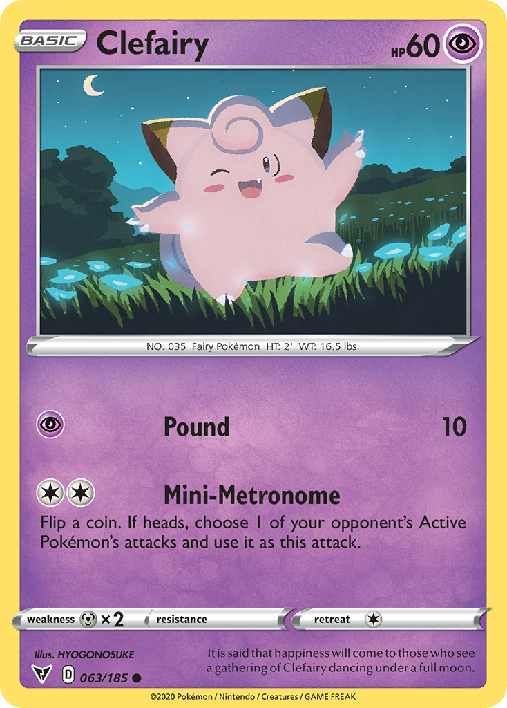 Clefairy (63/185) - Vivid Voltage (VIV)