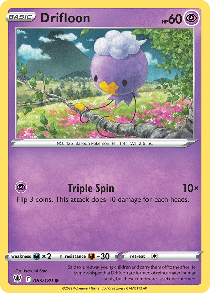 Drifloon (63/189) - Astral Radiance (ASR)