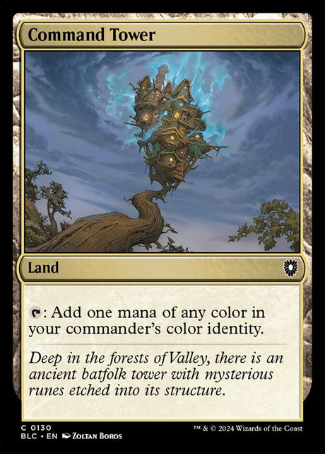 Command Tower (130) - Bloomburrow Commander (BLC)