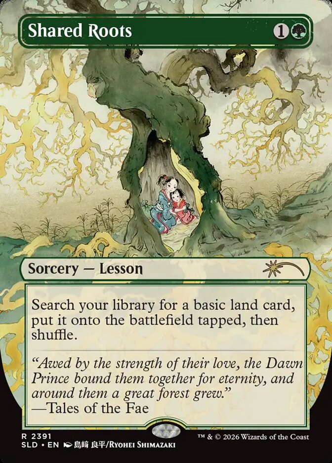 Shared Roots (2391) - Secret Lair Drop (SLD)