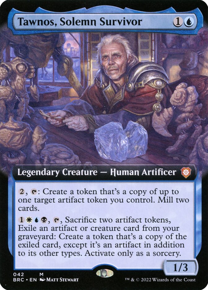 Tawnos, Solemn Survivor (42) - The Brothers' War Commander (BRC)