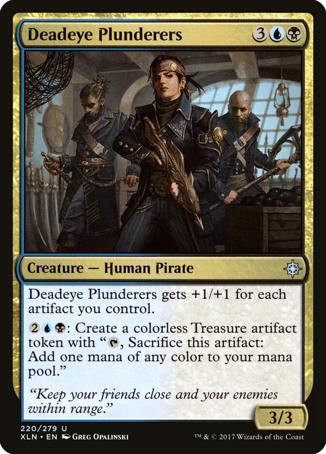 Deadeye Plunderers (220) - Ixalan (XLN)