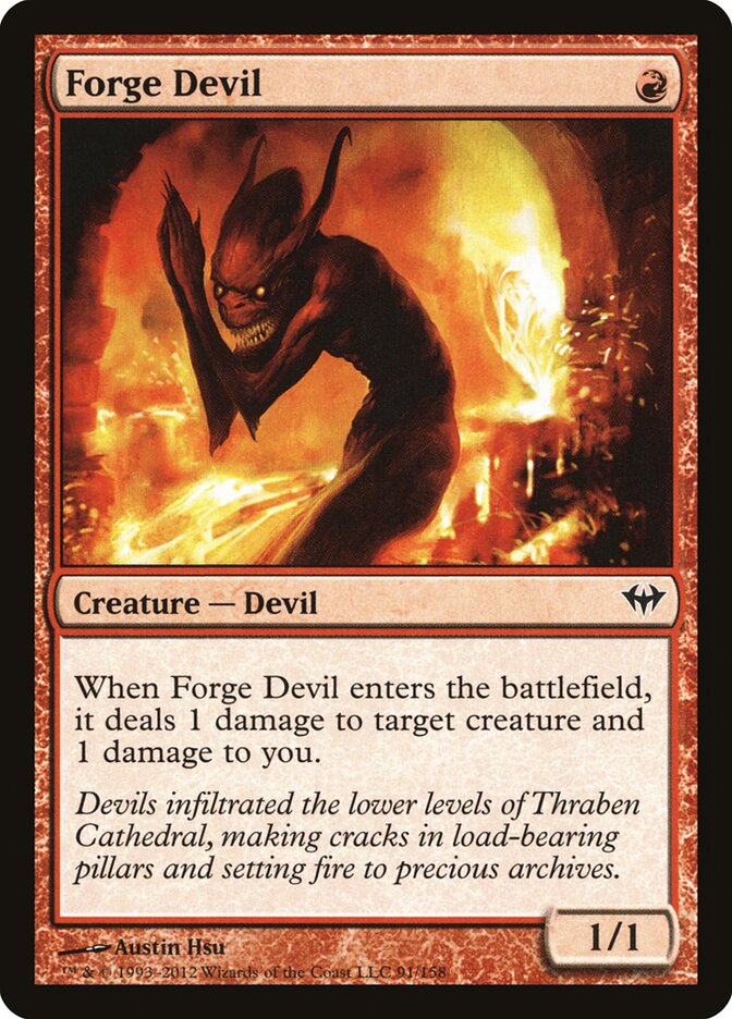 Forge Devil (91) - Dark Ascension (DKA)
