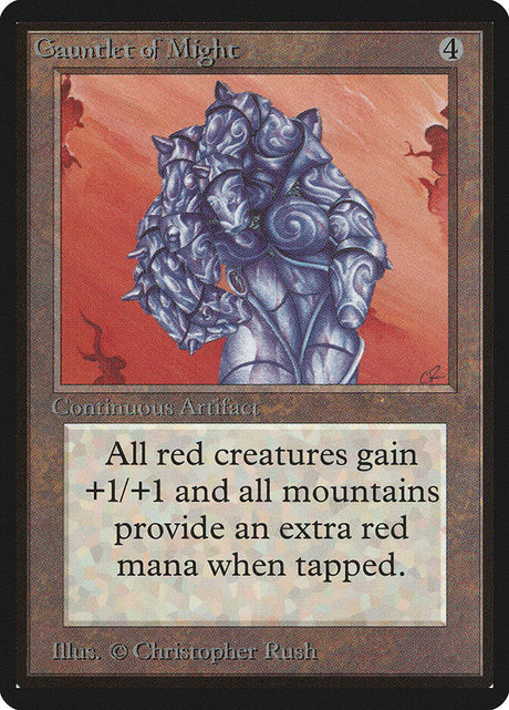 Gauntlet of Might (245) - Limited Edition Beta (LEB)