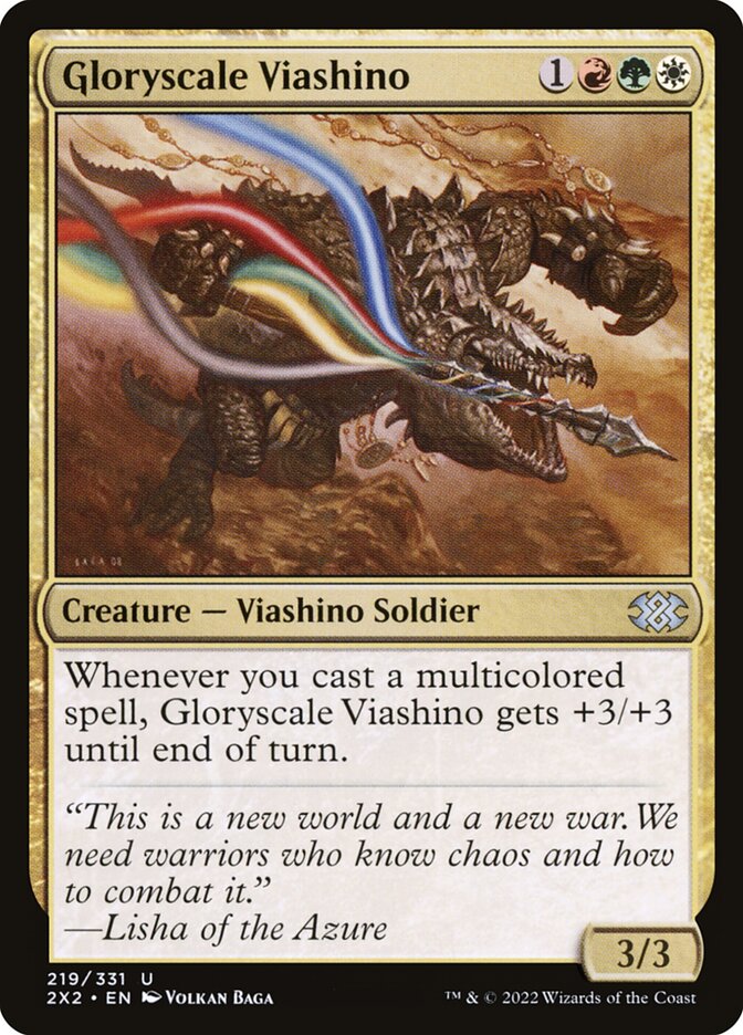 Gloryscale Viashino (219) - Double Masters 2022 (2X2)
