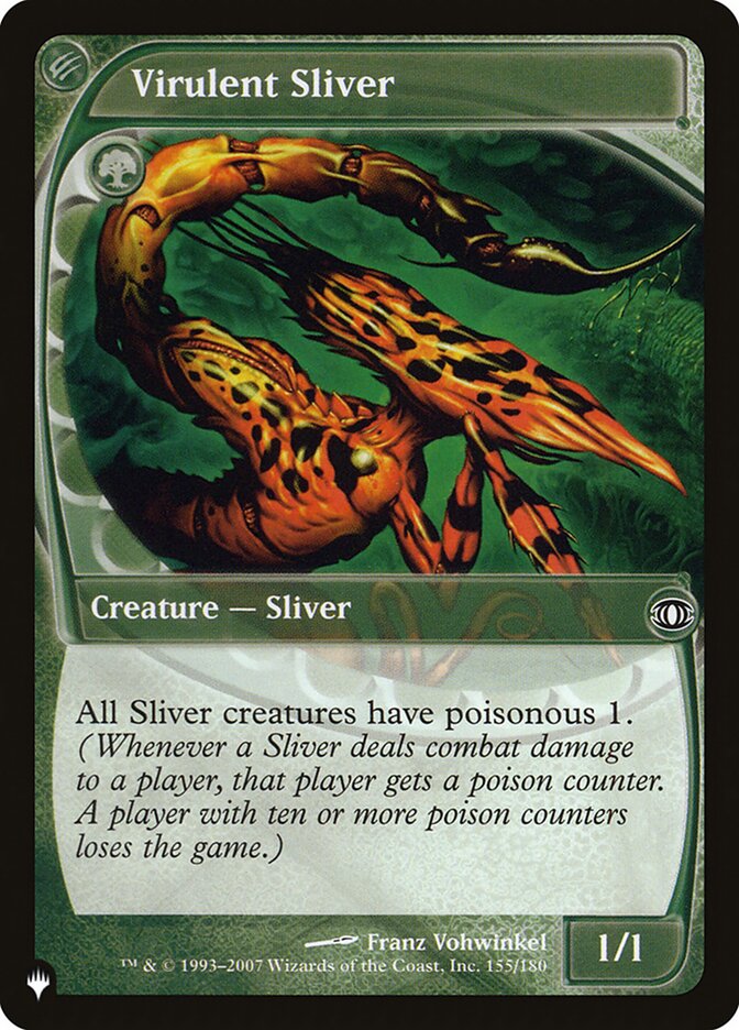 Virulent Sliver (FUT-155) - The List (PLST)