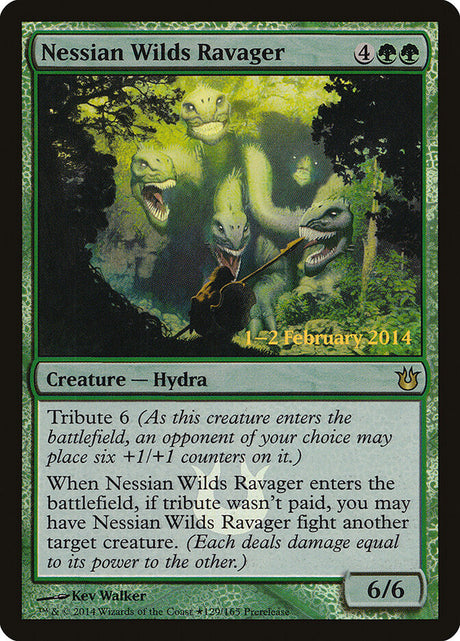Nessian Wilds Ravager (129★) - Born of the Gods Promos (PBNG)