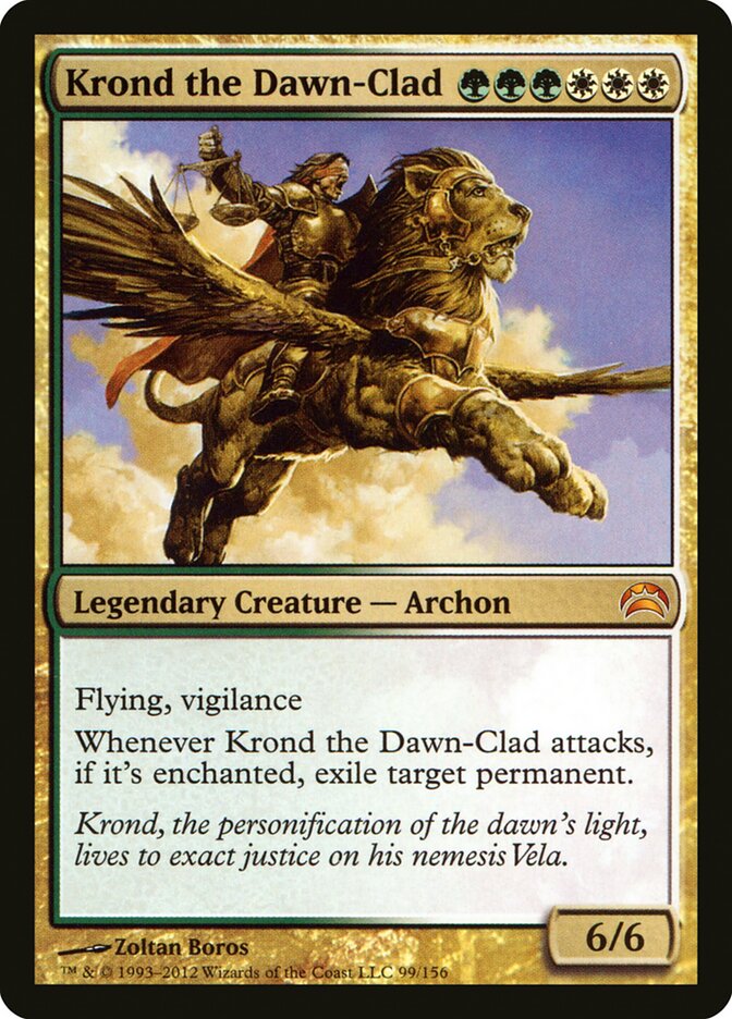 Krond the Dawn-Clad (99) - Planechase 2012 (PC2)
