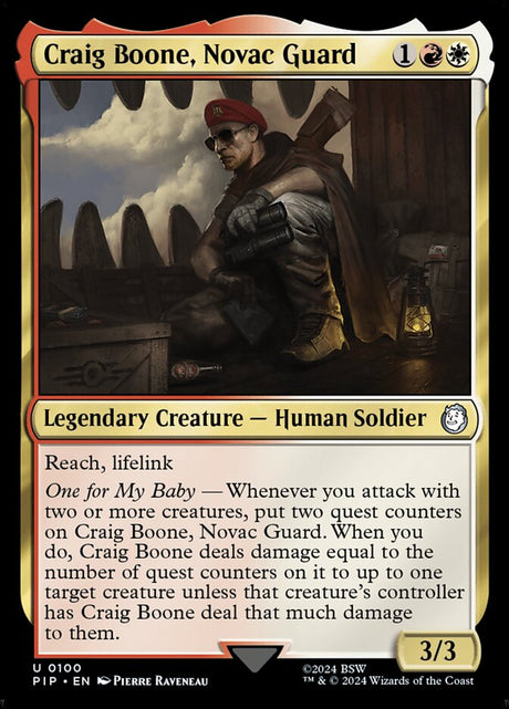 Craig Boone, Novac Guard (100) - Fallout (PIP)