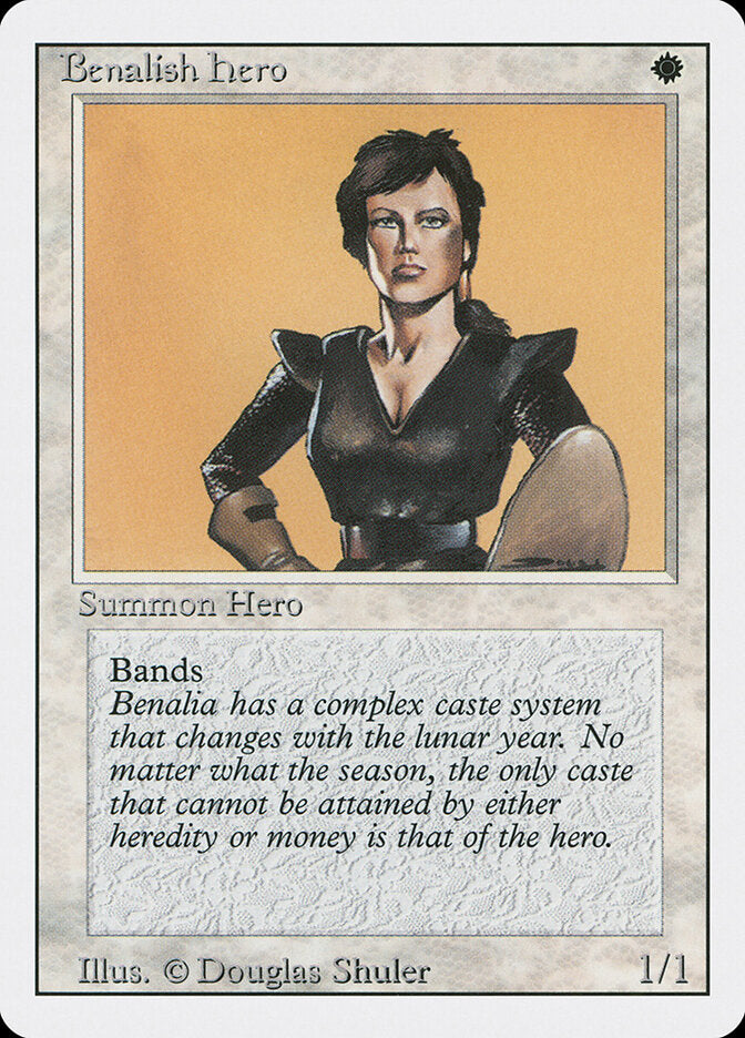 Benalish Hero (4) - Revised Edition (3ED)
