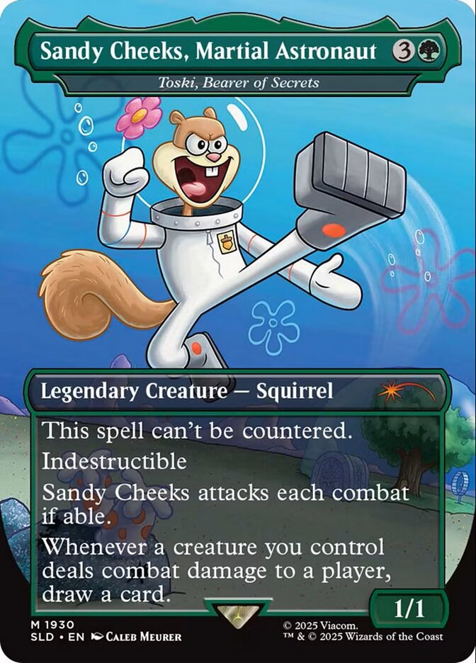 Sandy Cheeks, Martial Astronaut - Toski, Bearer of Secrets (1930) - Secret Lair Drop (SLD)