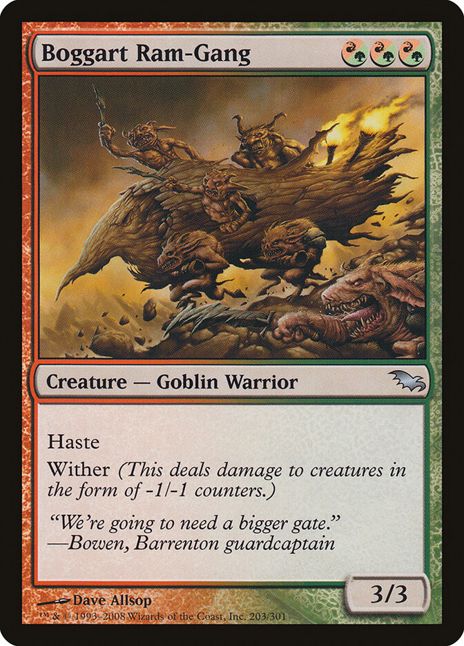 Boggart Ram-Gang (203) - Shadowmoor (SHM)