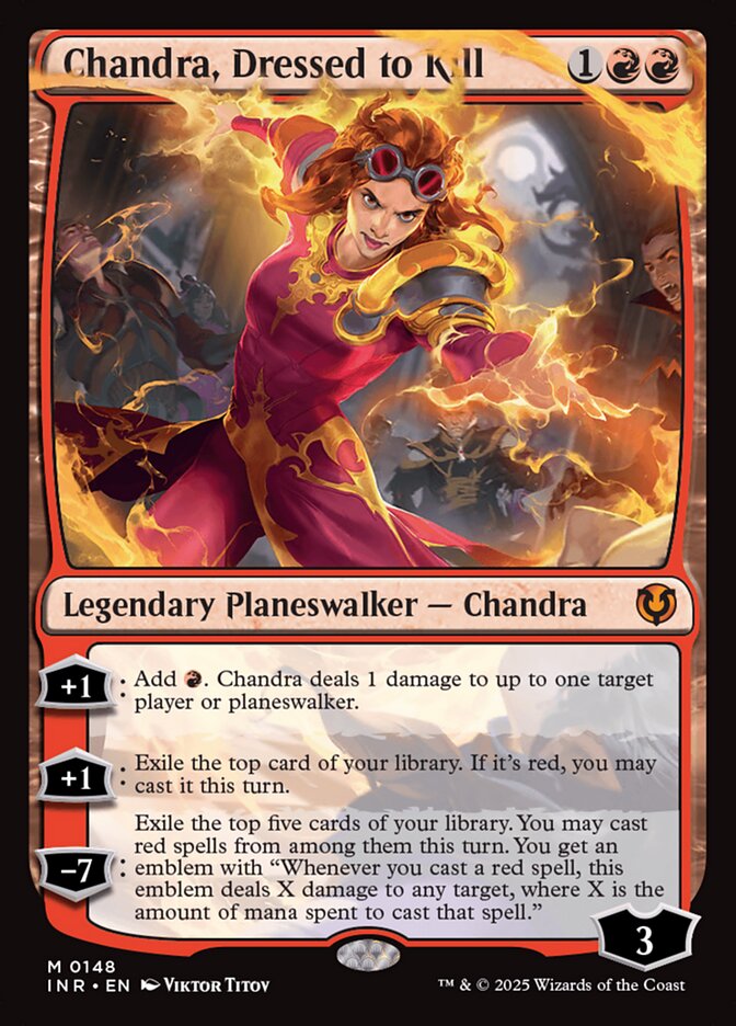 Chandra, Dressed to Kill - [Foil] Innistrad Remastered (INR)