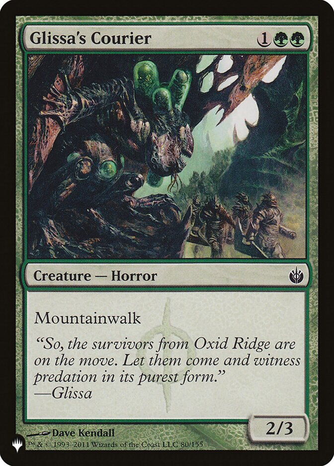 Glissa's Courier (MBS-80) - The List (PLST)