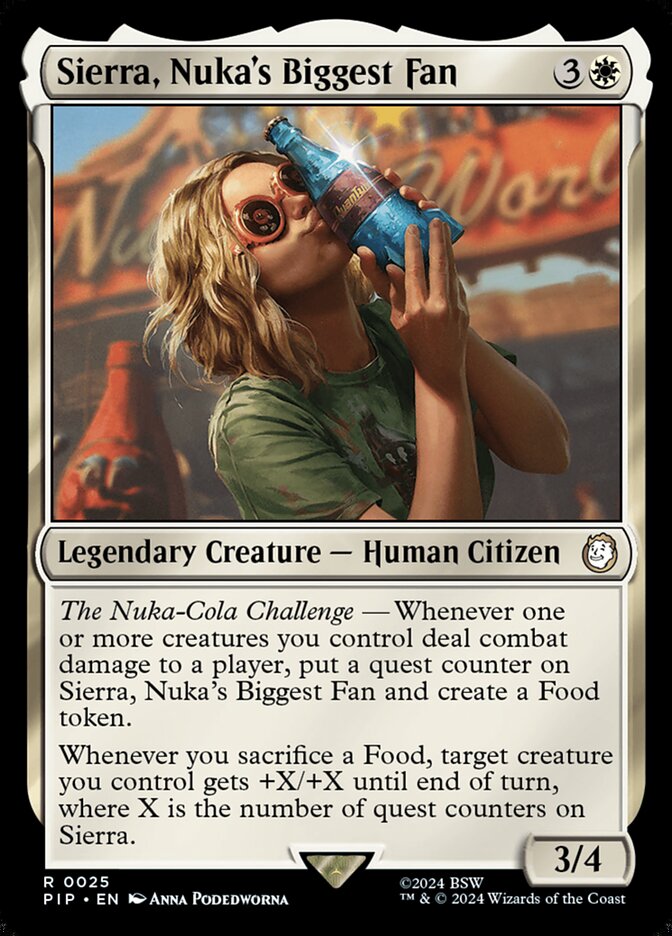 Sierra, Nuka's Biggest Fan (25) - Fallout (PIP)