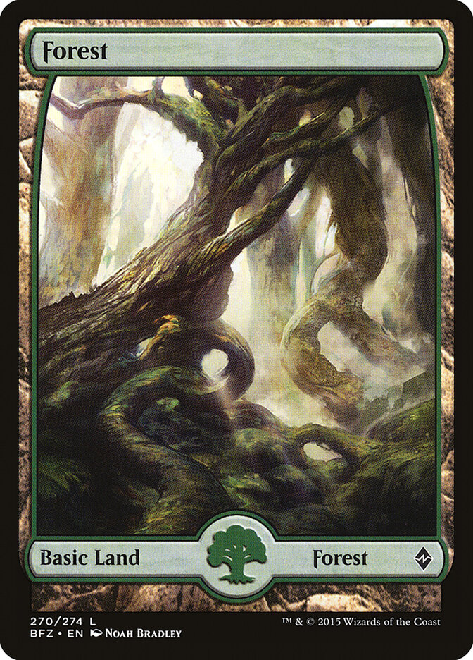 Forest (270) - Battle for Zendikar (BFZ)