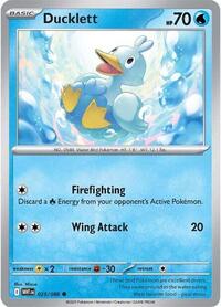 Ducklett (25) - SV: White Flare (WHT)
