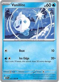 Vanillite (27) - SV: White Flare (WHT)