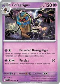 Cofagrigus (40) - SV: White Flare (WHT)