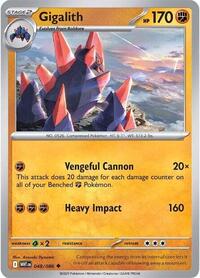 Gigalith (48) - SV: White Flare (WHT)
