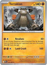 Terrakion (54) - SV: White Flare (WHT)