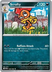 Scrafty (58) - SV: White Flare (WHT)
