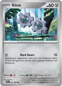 Klink (61) - SV: Black Bolt (BLK)