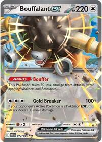 Bouffalant ex (77) - SV: White Flare (WHT)