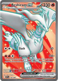 Reshiram ex (158) - SV: White Flare (WHT)
