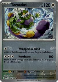 Tornadus (Master Ball Pattern) (78) - SV: White Flare (WHT)