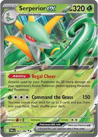 Serperior ex (3) - SV: Black Bolt (BLK)