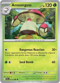 Amoonguss (11) - SV: Black Bolt (BLK)
