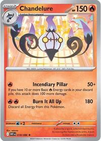 Chandelure (18) - SV: White Flare (WHT)