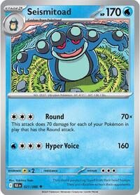 Seismitoad (21) - SV: Black Bolt (BLK)