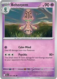 Beheeyem (41) - SV: Black Bolt (BLK)
