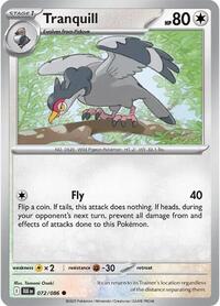 Tranquill (72) - SV: Black Bolt (BLK)