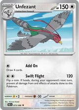 Unfezant (73) - SV: Black Bolt (BLK)