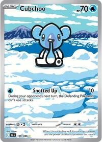 Cubchoo (109) - SV: Black Bolt (BLK)