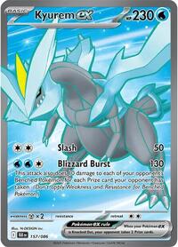 Kyurem ex (157) - SV: Black Bolt (BLK)