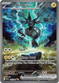 Zekrom ex (166) - SV: Black Bolt (BLK)