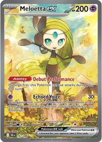 Meloetta ex (167) - SV: Black Bolt (BLK)