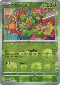Maractus (Master Ball Pattern) (8) - SV: Black Bolt (BLK)