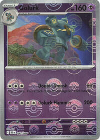 Golurk (Poke Ball Pattern) (43) - SV: Black Bolt (BLK)