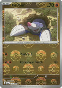 Drilbur (Poke Ball Pattern) (45) - SV: Black Bolt (BLK)
